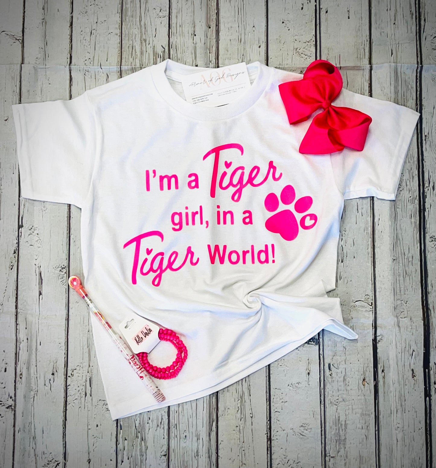 I’m a Tiger girl in a Tiger World! 🐾