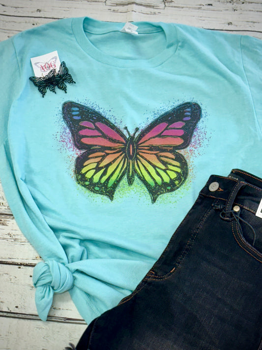 Colorful Butterfly 🦋 Tee